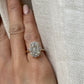 14K 3.01 Carat Lab Diamond Engagement Ring