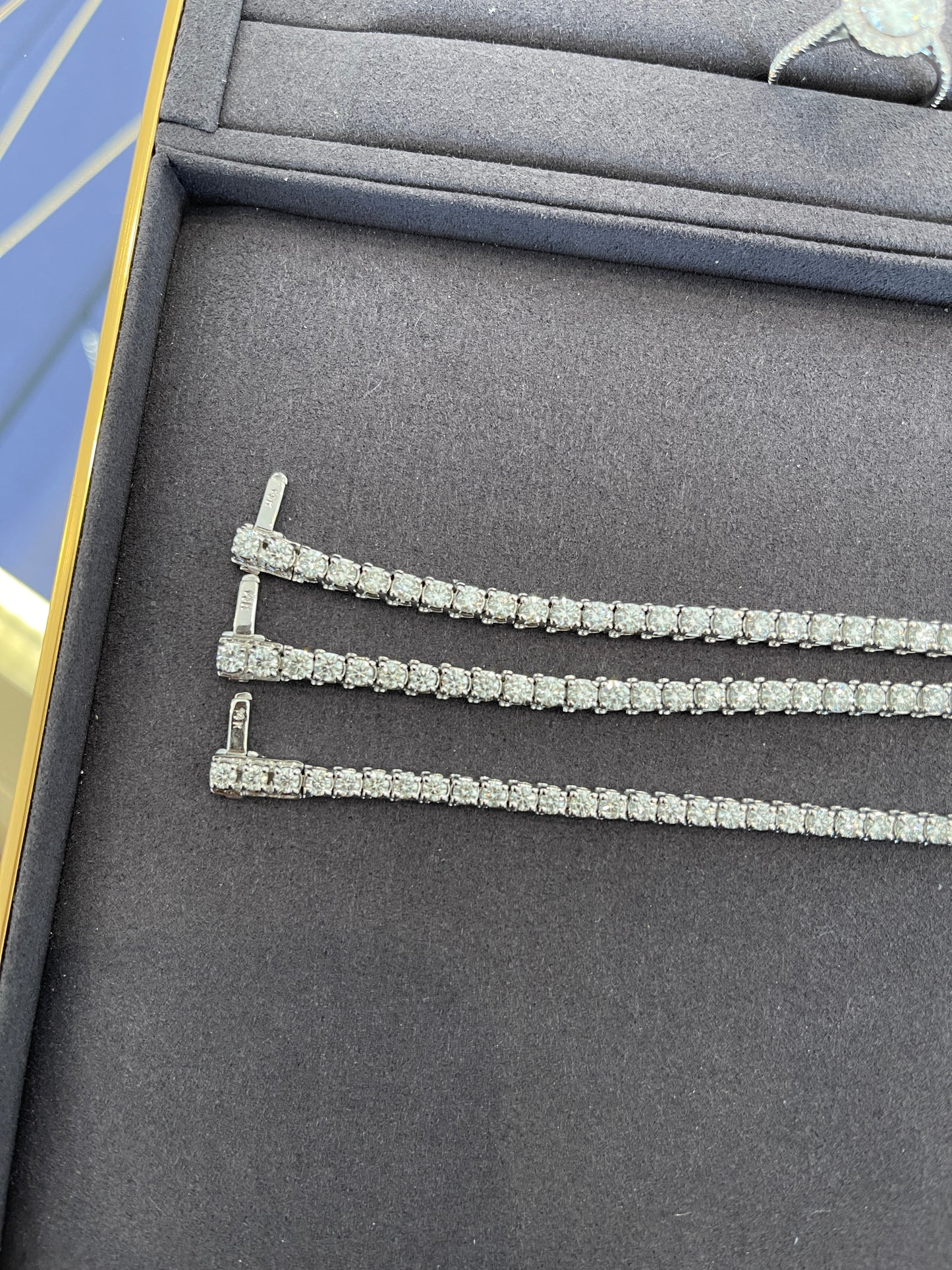 Natural Diamond Tennis Bracelet