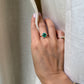 18K GIA 2.05 Carat Emerald Diamond Halo Ring