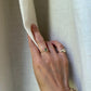 14K Green Sapphire Ring