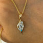 14K 0.5CTTW Diamond Pendant Necklace