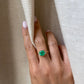 18K 2.5 ct Emerald Diamond Ring