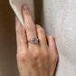 14K Blue Sheen Moonstone Ring