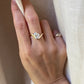 14K GIA 1.69 Carat Lab Oval Diamond Ring