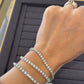 Natural Diamond Tennis Bracelet