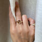 14K Gold Needle Ring