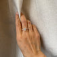 14K Yellow Gold Lab 3CTTW Diamond Engagement Ring