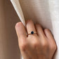18K Blue Sapphire Ring
