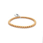 18k Gold Beaded Bracelet