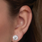14K 4 CTTW Diamond Studs