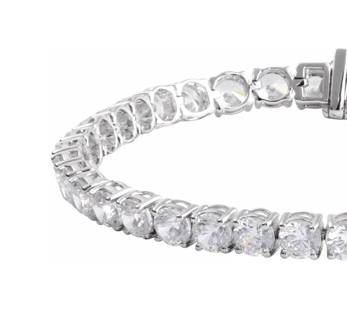 Natural Diamond Tennis Bracelet