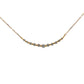 18k Yellow Gold Diamond Necklace