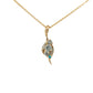 14K 0.5CTTW Diamond Pendant Necklace
