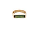 14k Yellow Gold Tourmaline Ring, Size 7