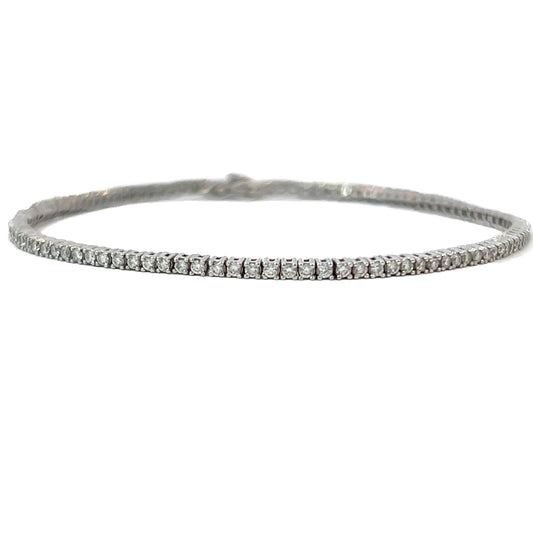 1 cttw Lab Diamond Tennis Bracelet