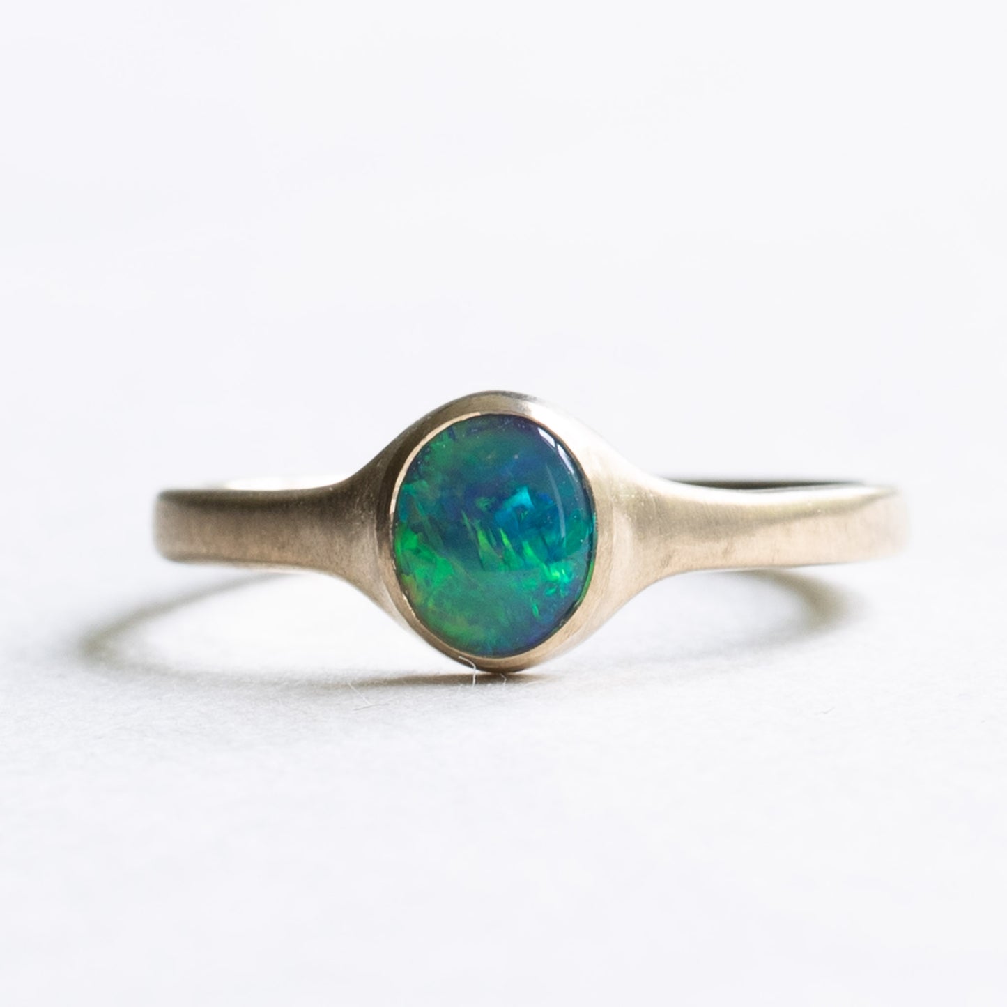 14K Free Flow Opal Ring