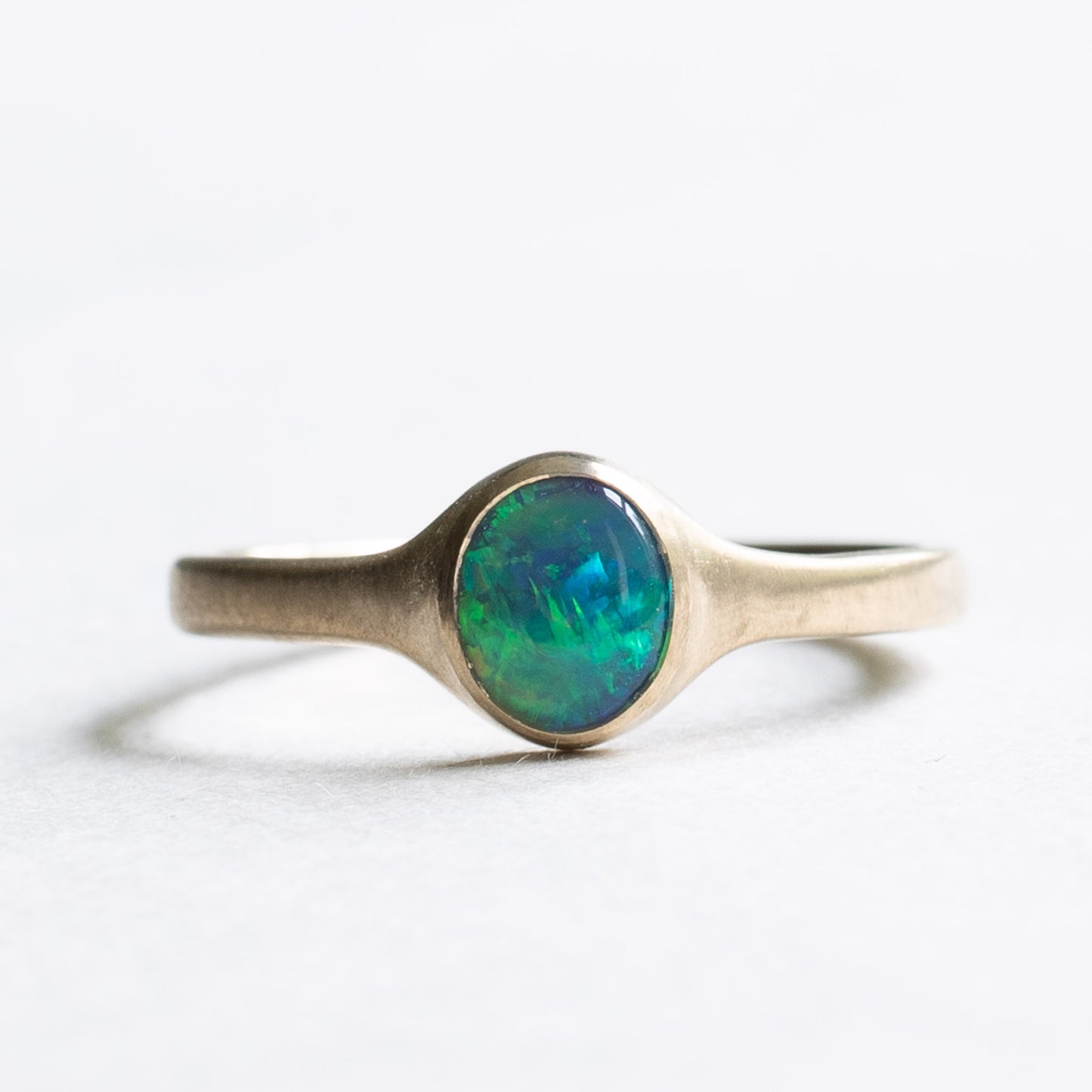 14K Free Flow Opal Ring