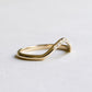 14K Diamond Chevron Ring