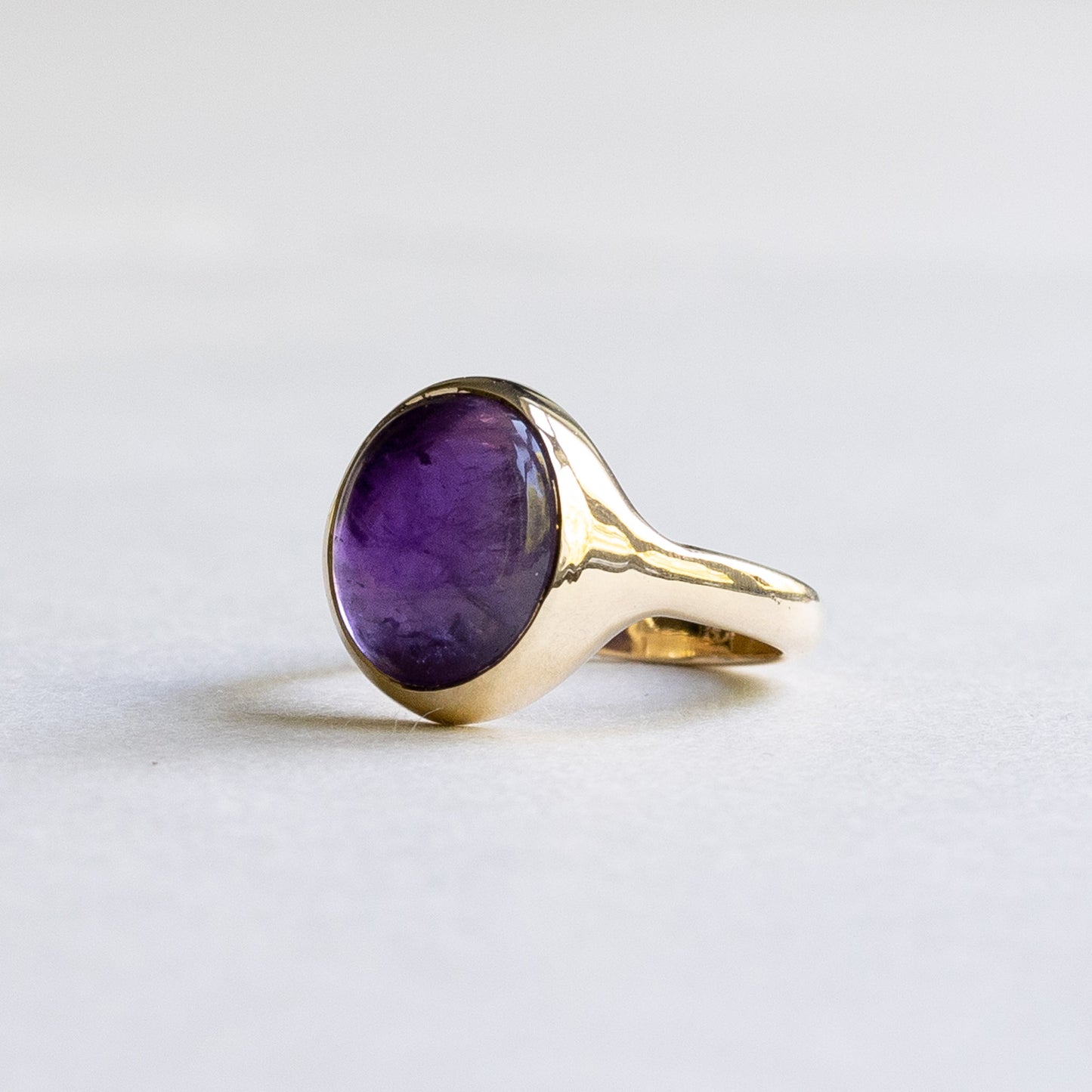 14K Amethyst Ring