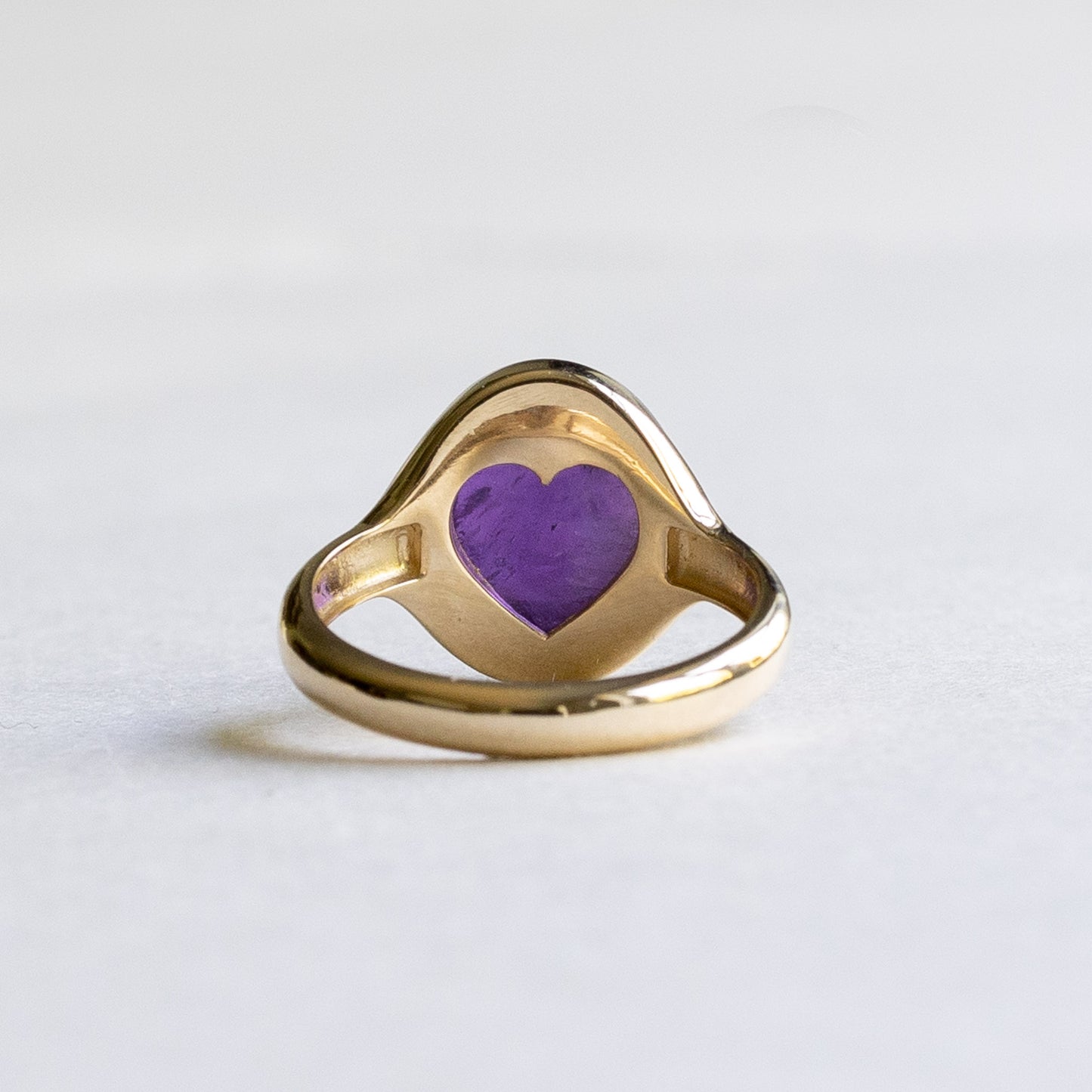 14K Amethyst Ring