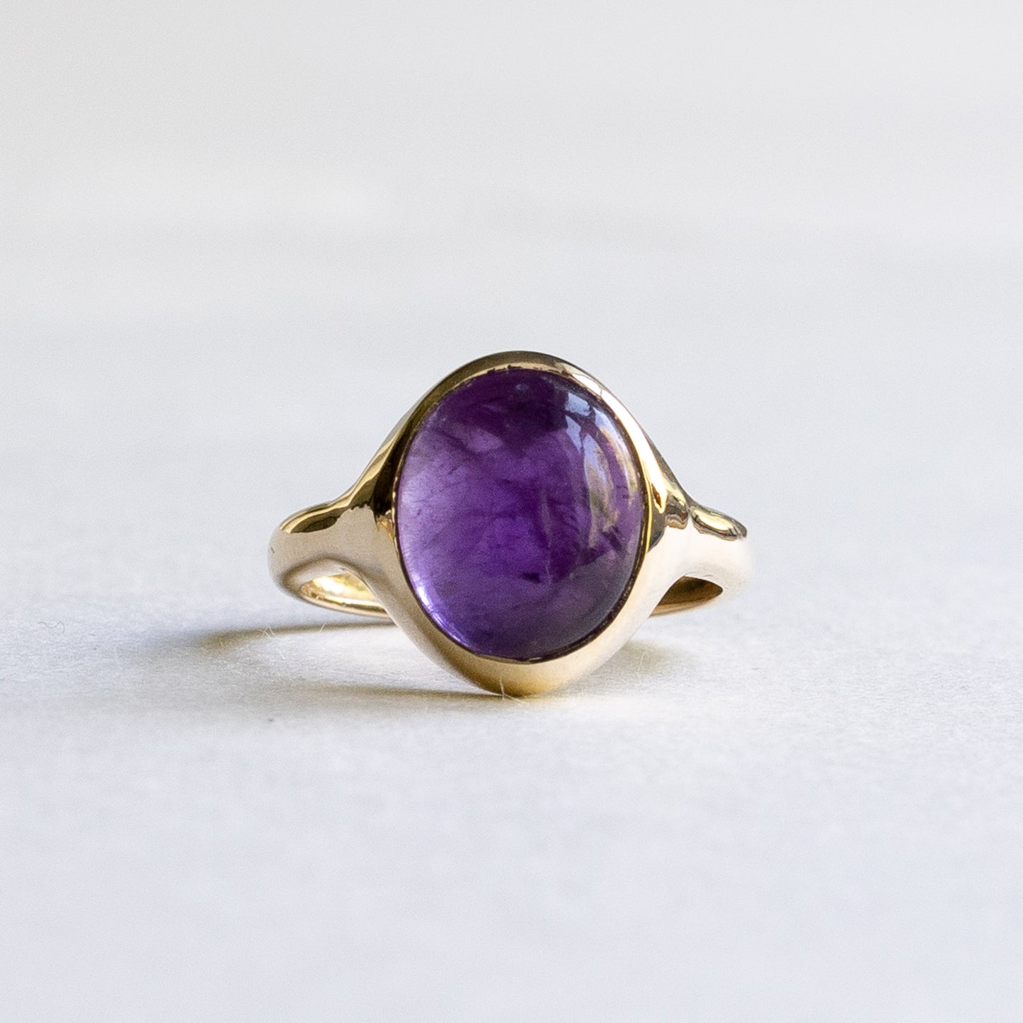 14K Amethyst Ring