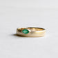 14K Marquise Emerald Band