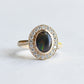 14K Black 1.188 Carat Australian Opal Ring