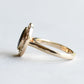 14K Black 1.188 Carat Australian Opal Ring