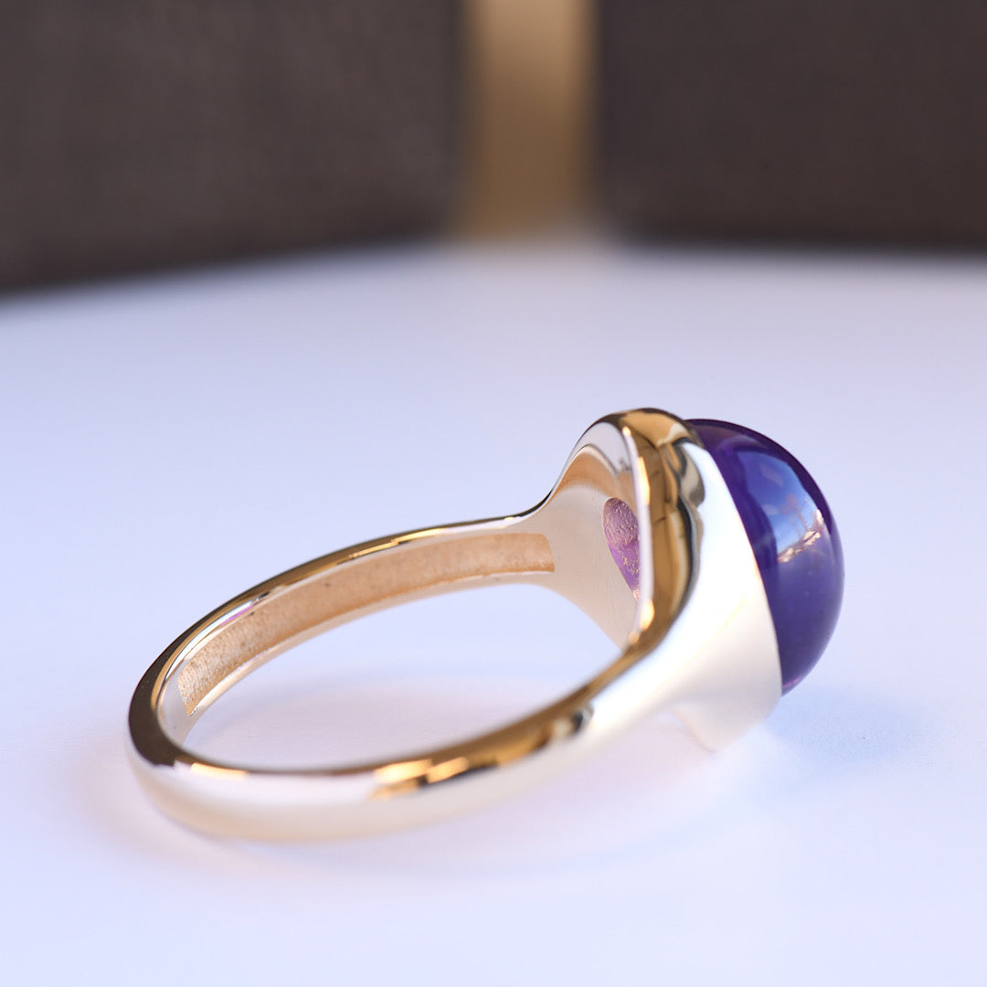 14K Amethyst Ring