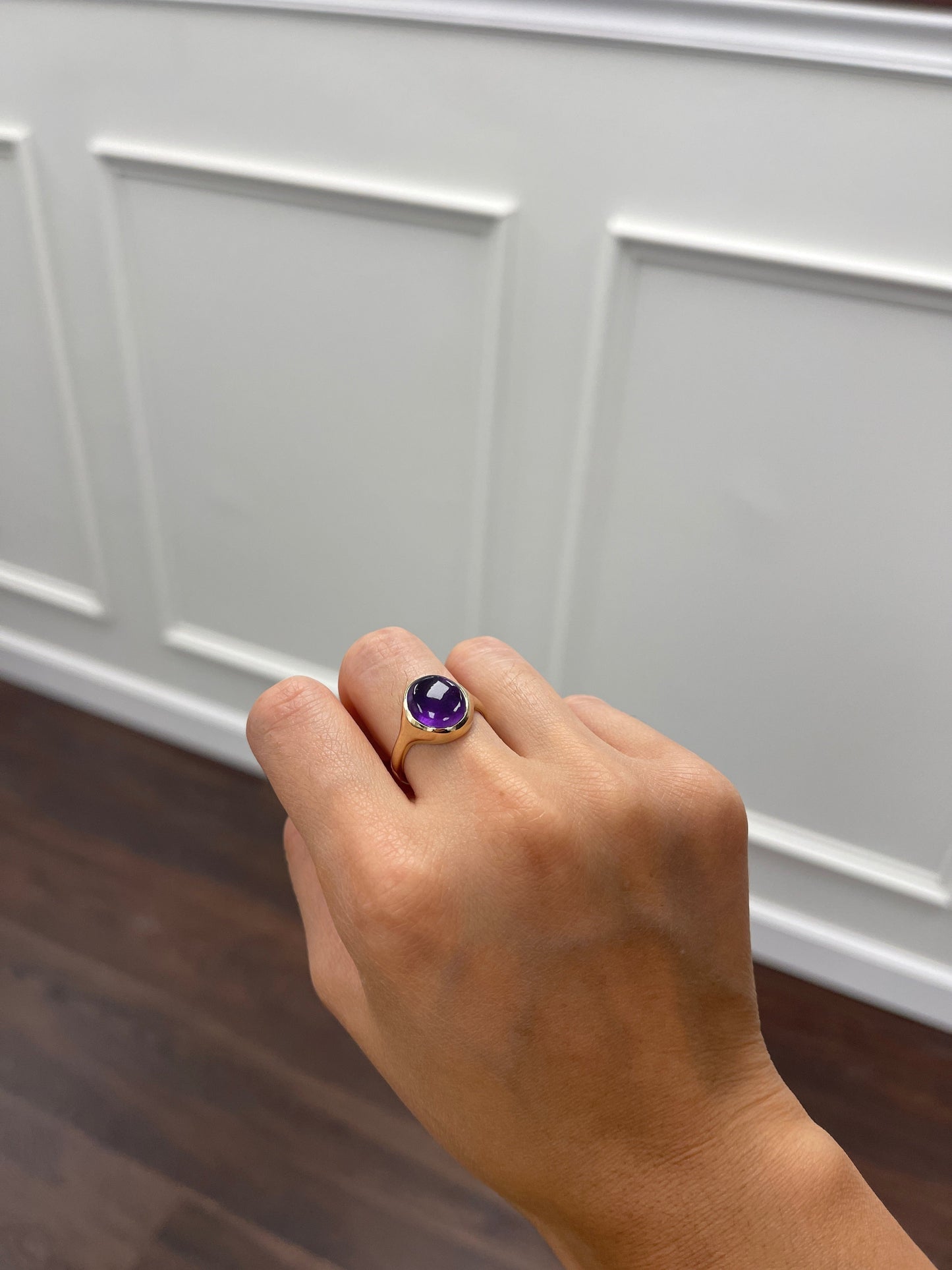 14K Amethyst Ring