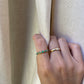 14K 0.5 CTW Emerald Pear Ring