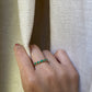 14K 0.5 CTW Emerald Pear Ring